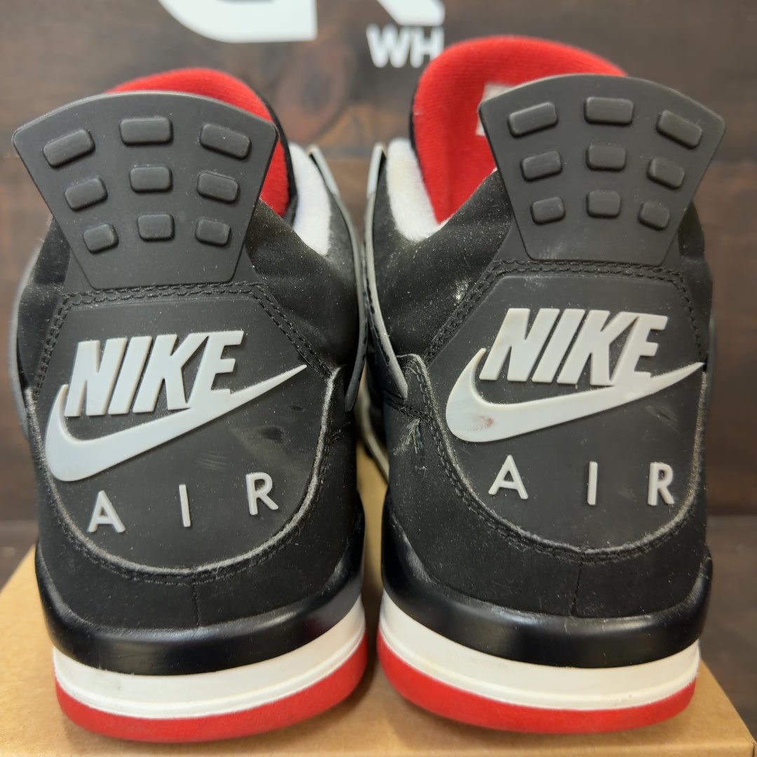 Jordan 4 Retro Bred (2019) Size 13 (Pre-Owned) - Image 4
