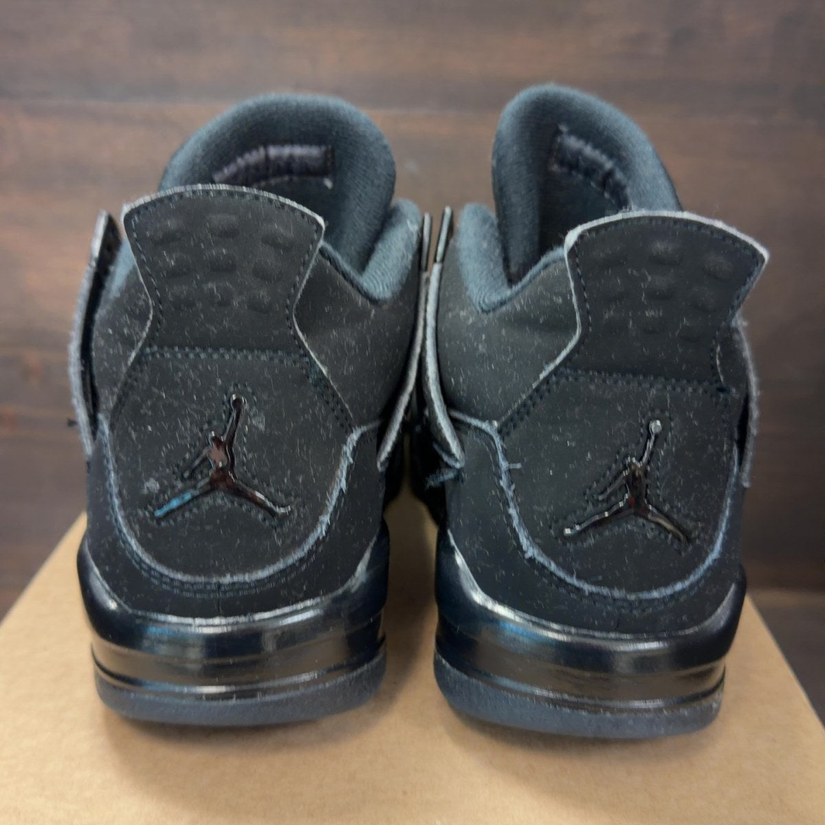 Jordan 4 Retro Black Cat (2020) (GS) Size 5.5Y (Pre-Owned) - Image 4