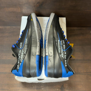 Jordan 2 Retro Low SP Off-White Black Blue Size 7 (Pre-Owned)