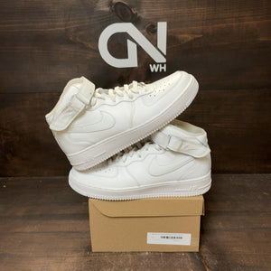 Nike Air Force 1 Mid '07 White Size 9.5 (Pre-Owned) - Image 1