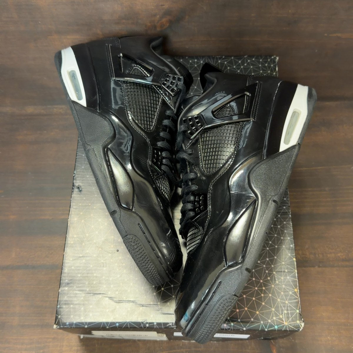 Jordan 4 Retro 11Lab4 Black - Image 2