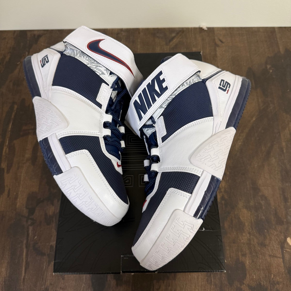 Nike LeBron Zoom 2 Midnight Navy (2022) - Image 1