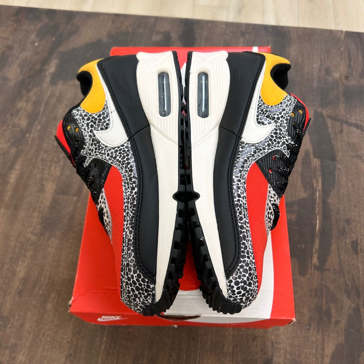 Nike Air Max 90 SE Safari Chile Red Pollen (Women's) - Image 3