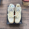 Jordan 4 Retro Off-White Sail (Women's) - Image 2