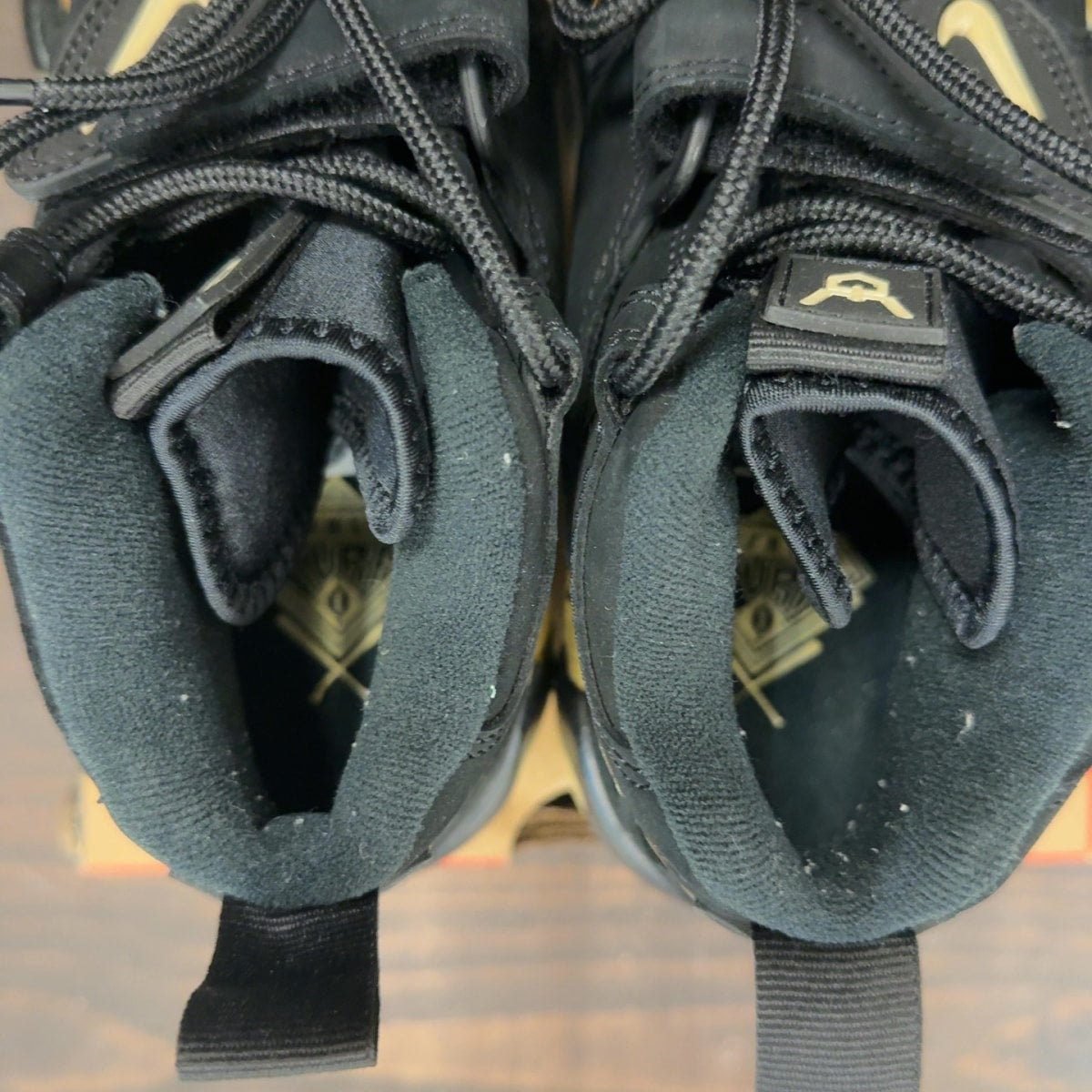 Nike Air DT Max '96 Black Vegas Gold - Image 6