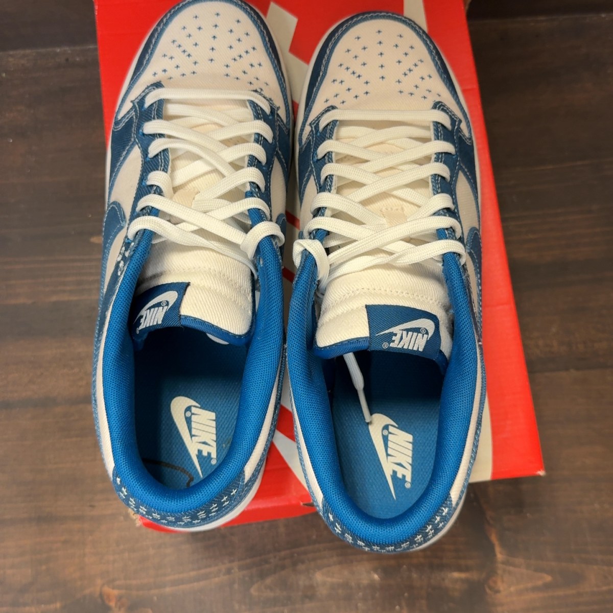 Nike Dunk Low Industrial Blue Sashiko - Image 5