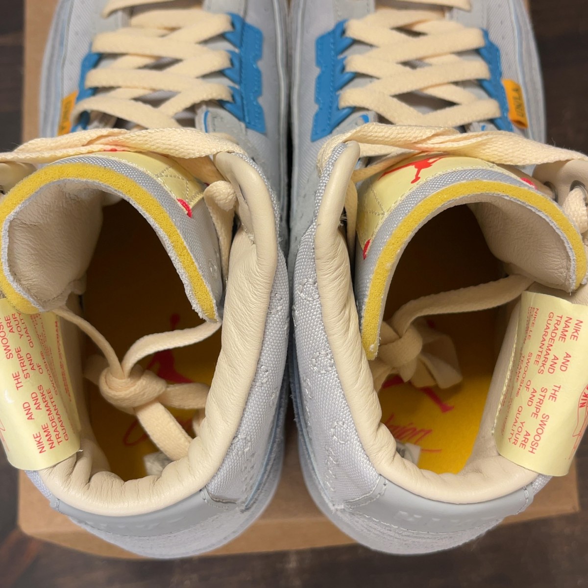 Jordan 2 Retro SP Union Grey Fog Size 7.5 (Pre-Owned) - Image 6