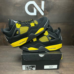 Jordan 4 Retro Thunder (2023) Size 11 (Pre-Owned) - Image 1