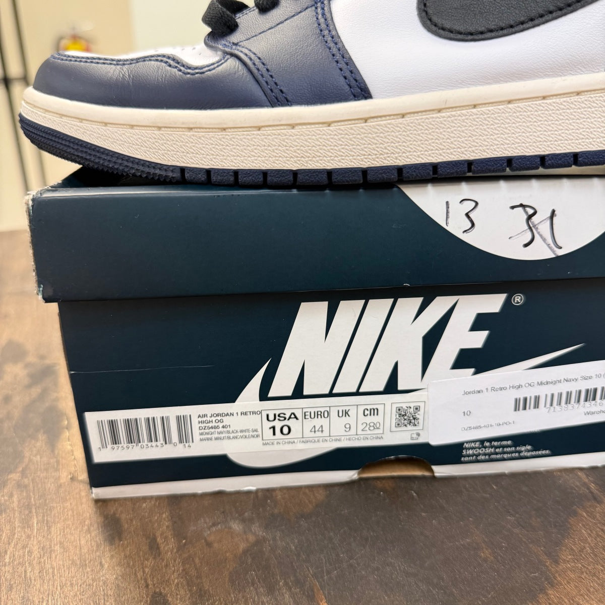 Jordan 1 Retro High OG Midnight Navy - Image 6