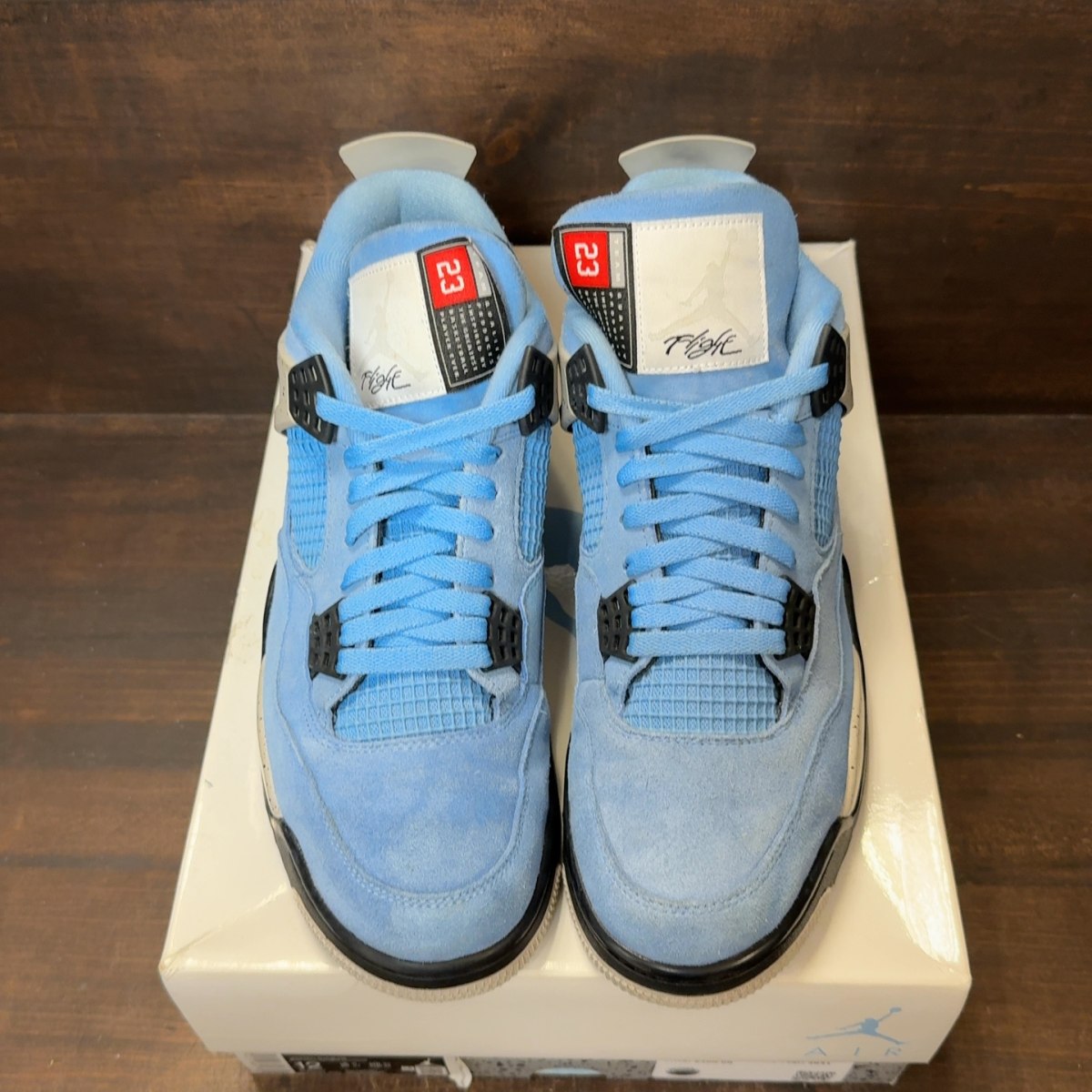 Jordan 4 Retro University Blue - Image 3