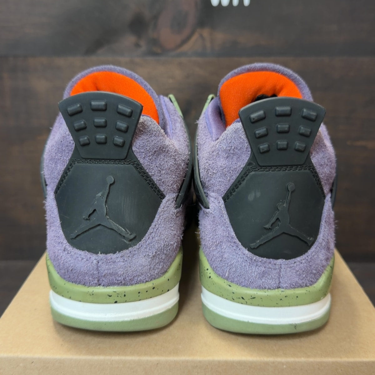 Jordan 4 Retro Canyon Purple (Women's) Size 8W (Pre-Owned) - Image 4