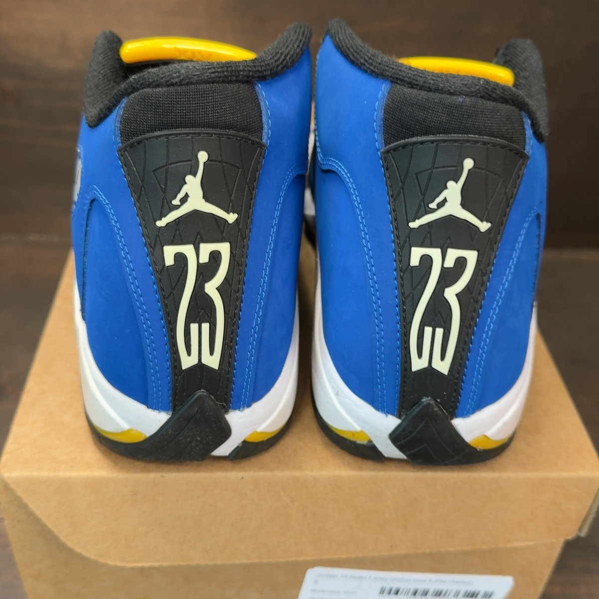 Jordan 14 Retro Laney (2023) Size 8 (Pre-Owned) - aux