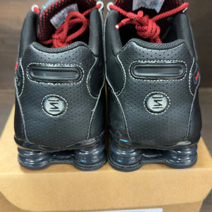 Nike Shox NZ Black Varsity Red Size 11.5 (Pre-Owned) - aux