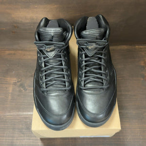 Jordan 5 Retro Premium Triple Black Size 9.5 (Pre-Owned) - Image 3