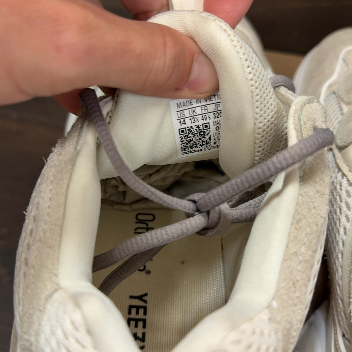 adidas Yeezy 500 Stone Taupe Size 14 (Pre-Owned) - Image 7