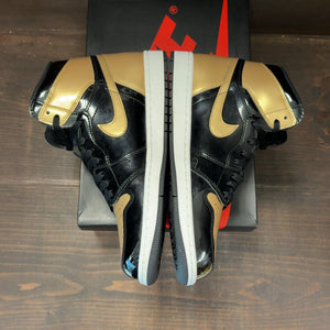 Jordan 1 Retro High NRG Patent Gold Toe Size 10.5 (Pre-Owned) - aux