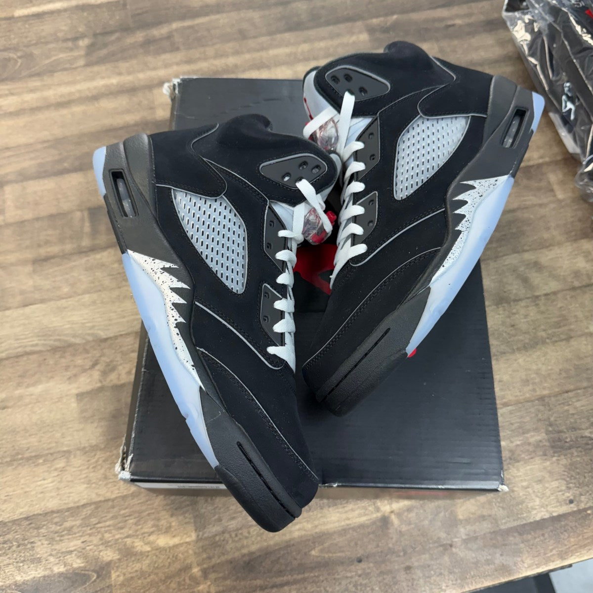 Jordan 5 Retro OG Black Metallic Reimagined - Image 1