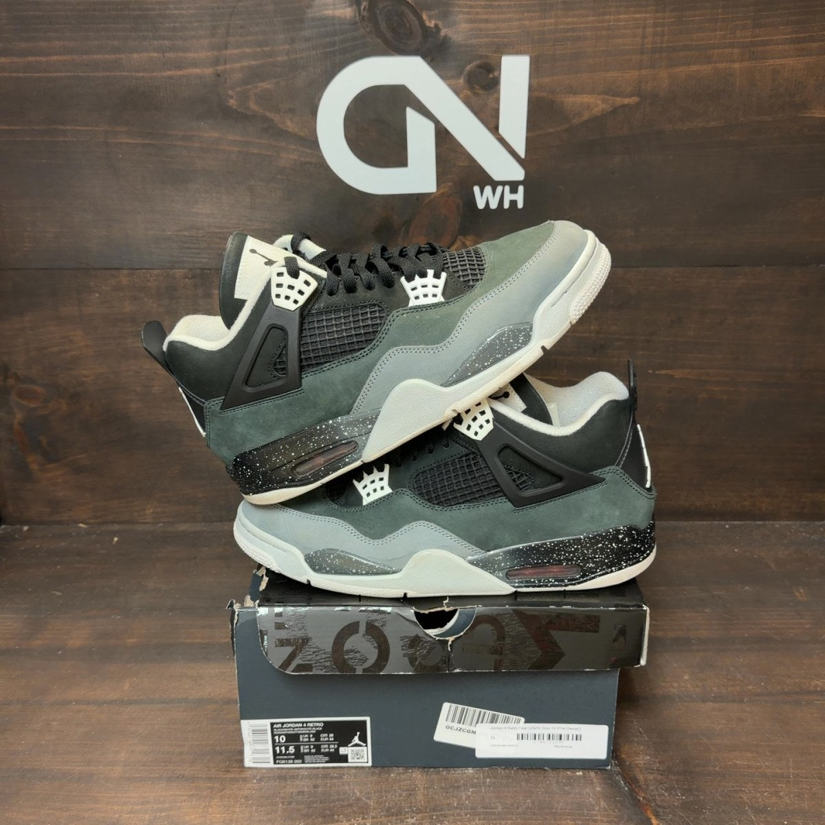 Jordan 4 Retro Fear (2024) - Image 1