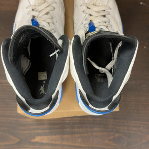 Jordan 6 Retro Sport Blue (2014) Size 10 (Pre-Owned) - Image 6
