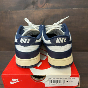 Nike Dunk Low Vintage Navy (Women's) - Image 4