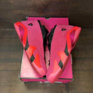 Jordan 14 Retro Low Shocking Pink (Women's) - Image 2