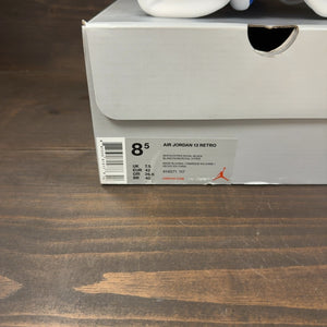 Jordan 13 Retro White Hyper Royal Black Size 8.5 (Pre-Owned)