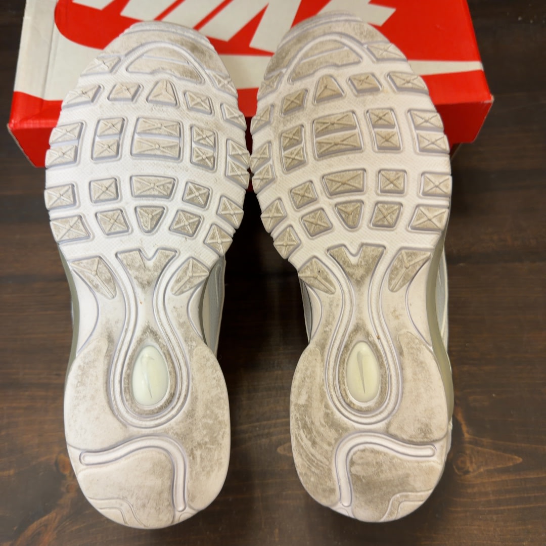 Nike Air Max 97 White Metallic Silver (GS) - Image 6