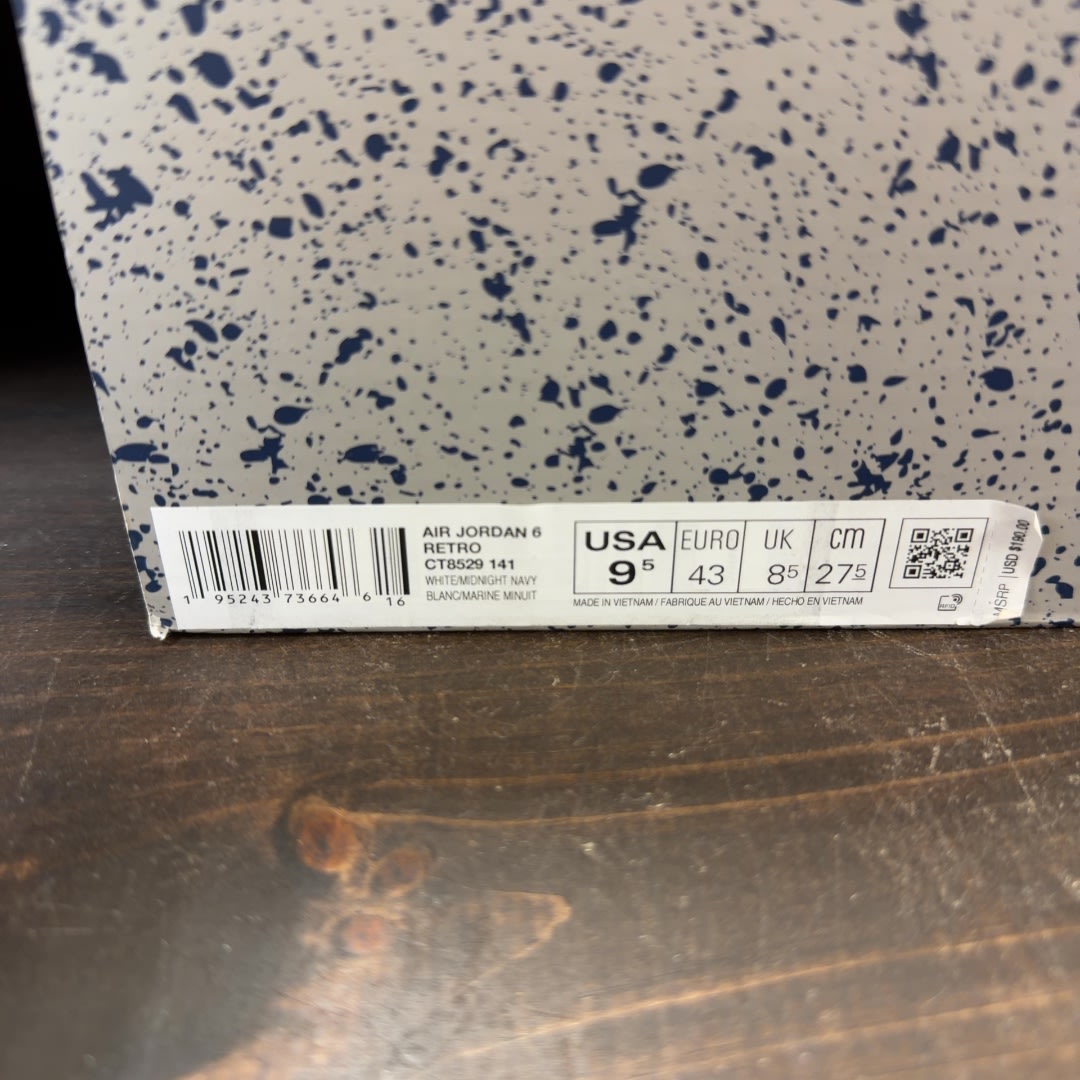 Jordan 6 Retro Midnight Navy (2022) - Image 7
