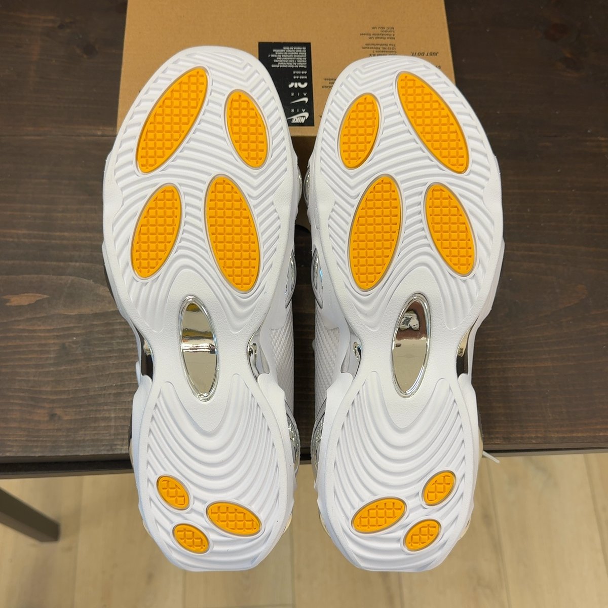 Nike NOCTA Glide Drake White Chrome Size 13 - aux