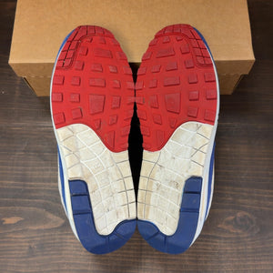 Nike Air Max 1 White Red Blue Size 11 (Pre-Owned) - Image 7