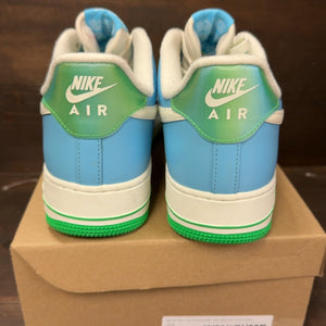 Nike Air Force 1 Low '07 Aquarius Blue Vapor Green Size 10.5 (Pre-Owned) - Image 5