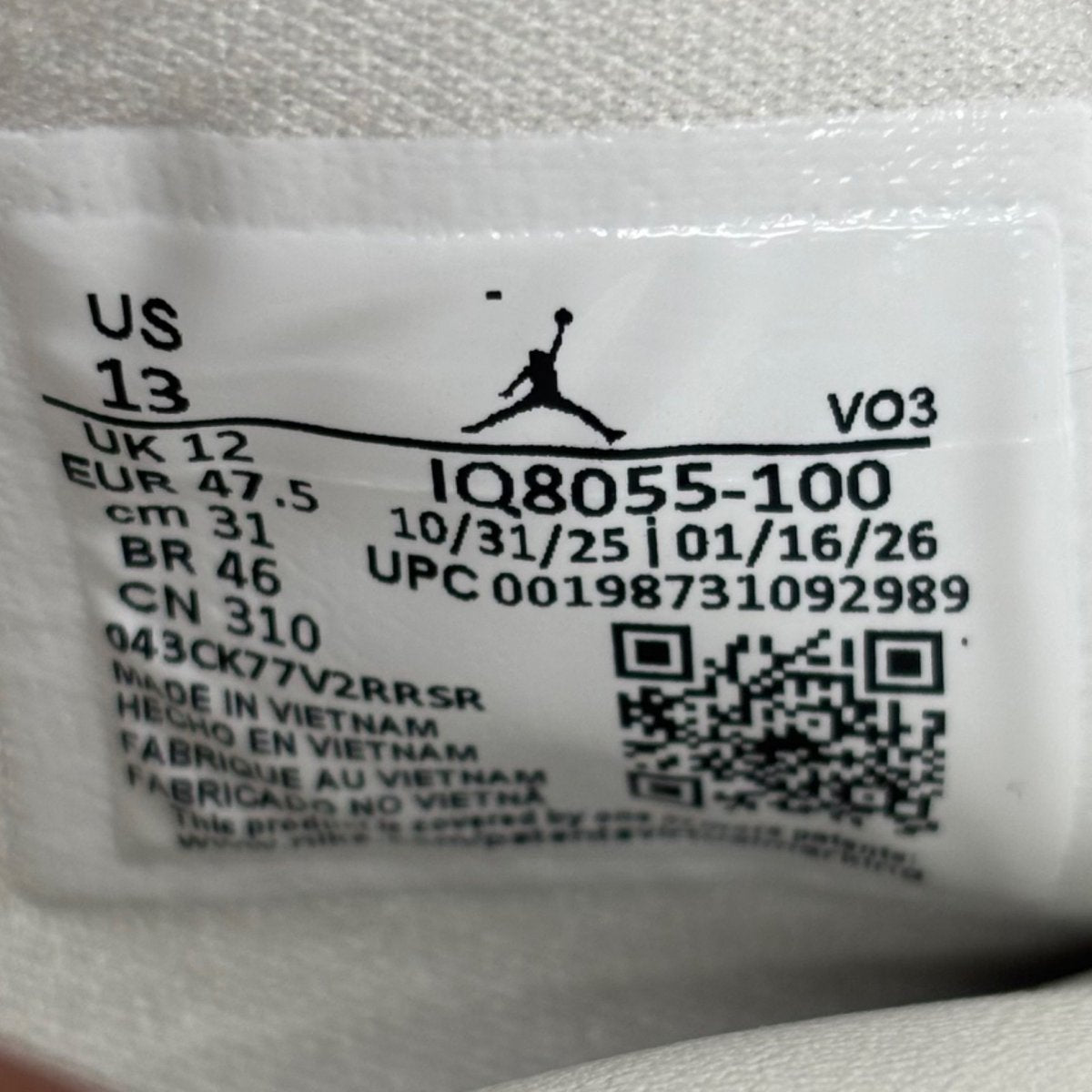 Jordan 4 Retro OG Nigel Sylvester Brick After Brick Size 13 (Pre-Owned) - aux