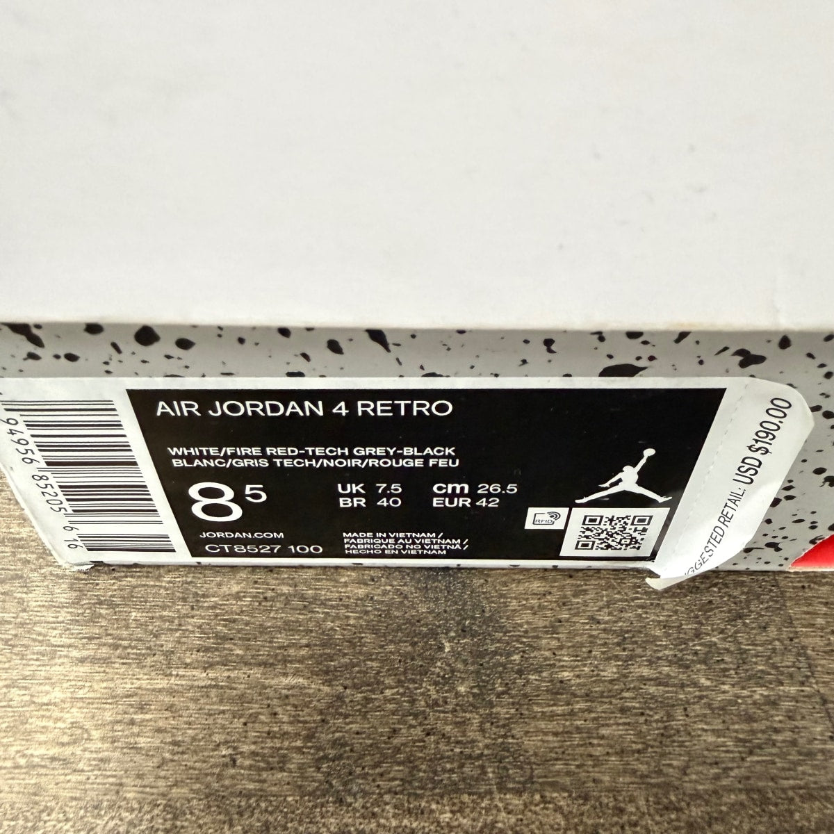 Jordan 4 Retro White Oreo (2021) - Image 6