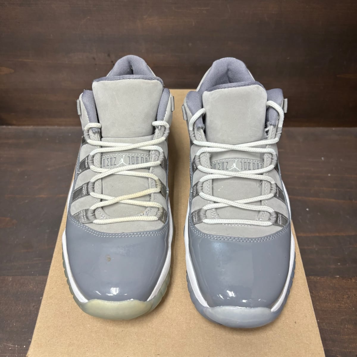 Jordan 11 Retro Low Cool Grey (GS) Size 6Y (Pre-Owned) - side