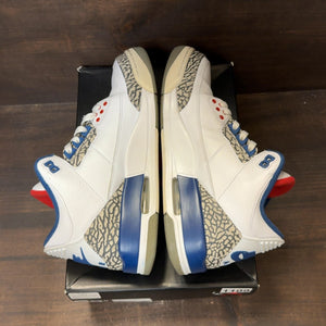 Jordan 3 Retro True Blue (2016) Size 9.5 (Pre-Owned)