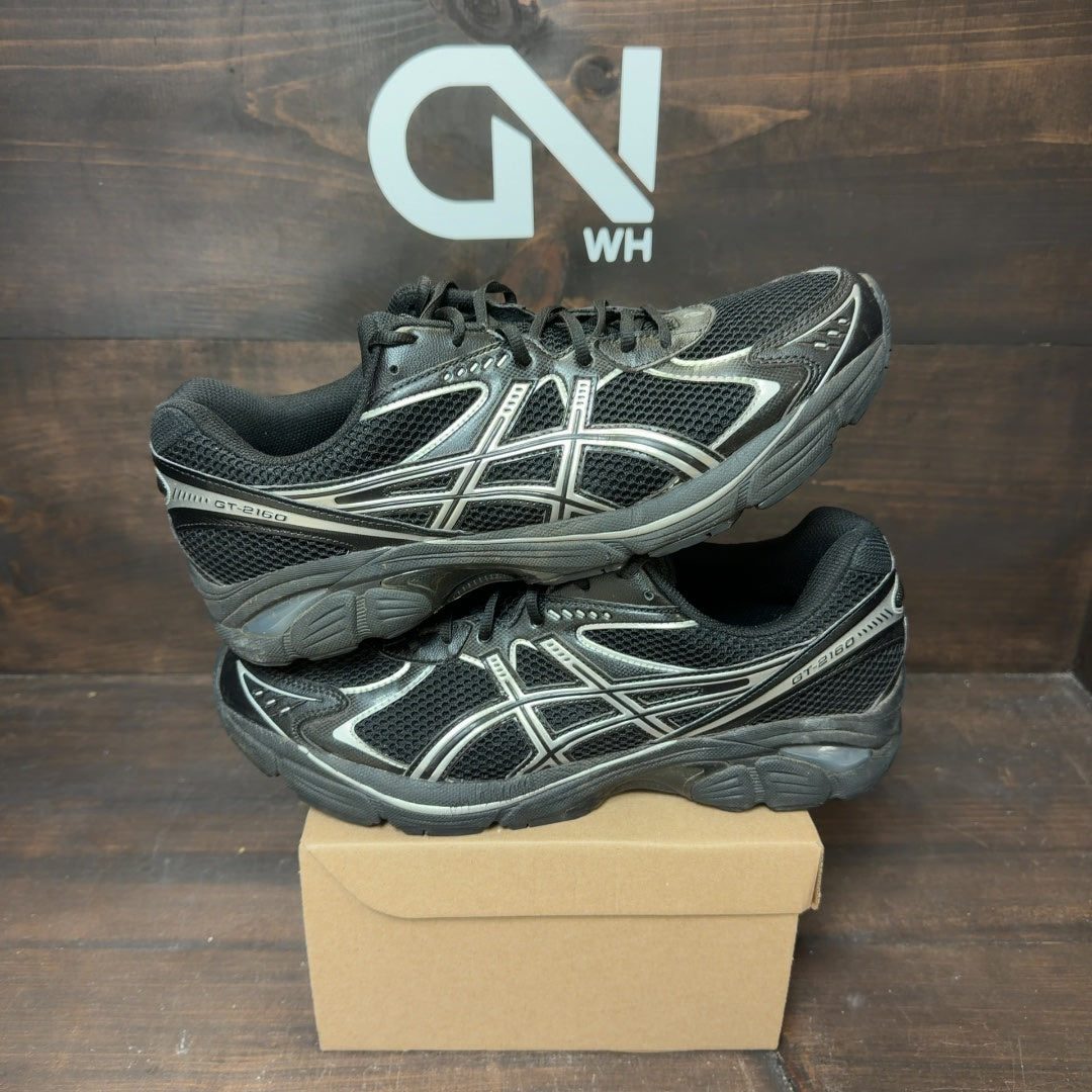 ASICS GT-2160 Black Pure Silver Size 13 (Pre-Owned) - Image 1