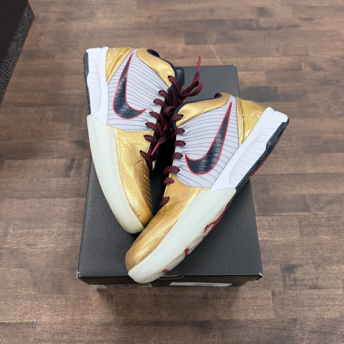 Nike Kobe 4 Protro Gold Medal (2024) Size 8.5 (Moderately Worn Pre-Owned)