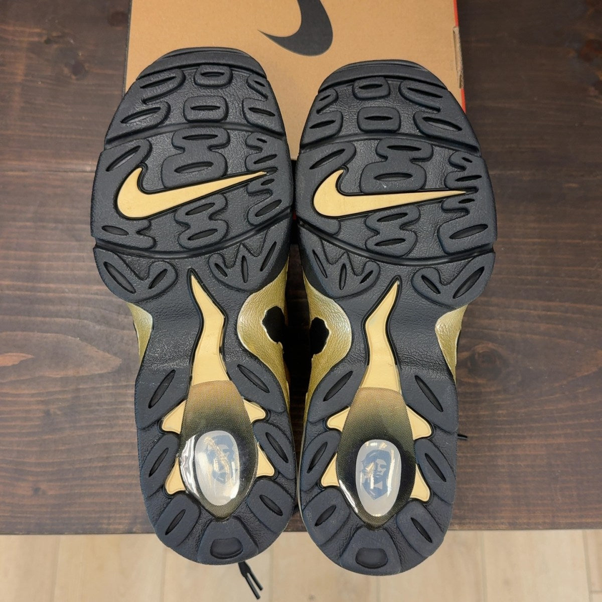 Nike Air DT Max '96 Black Vegas Gold - Image 9