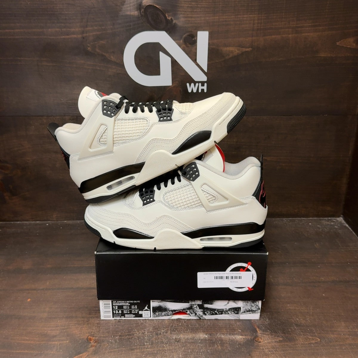Jordan 4 Retro OG Flight Club - Image 1