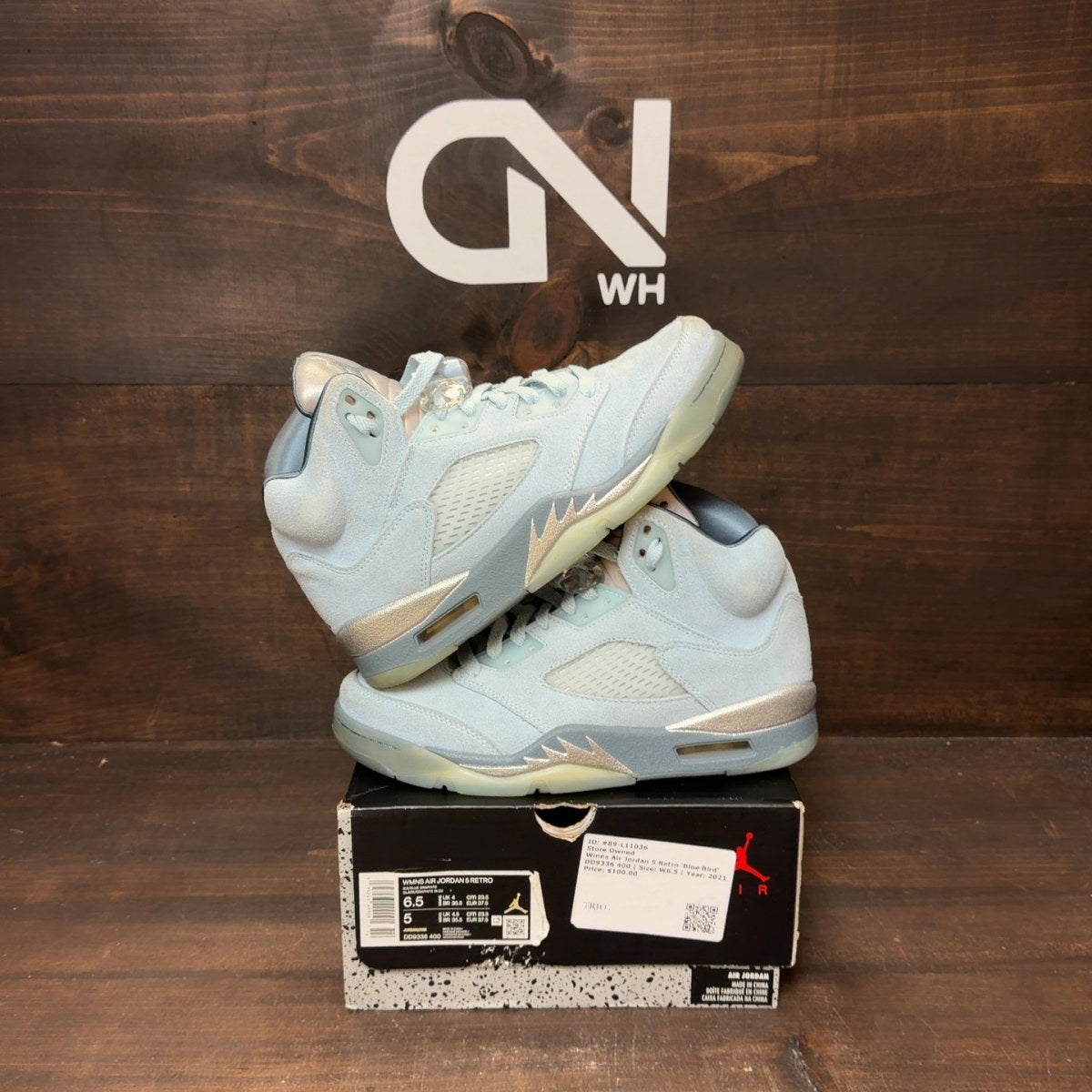 Jordan 5 Retro Bluebird (Women's) - Image 1