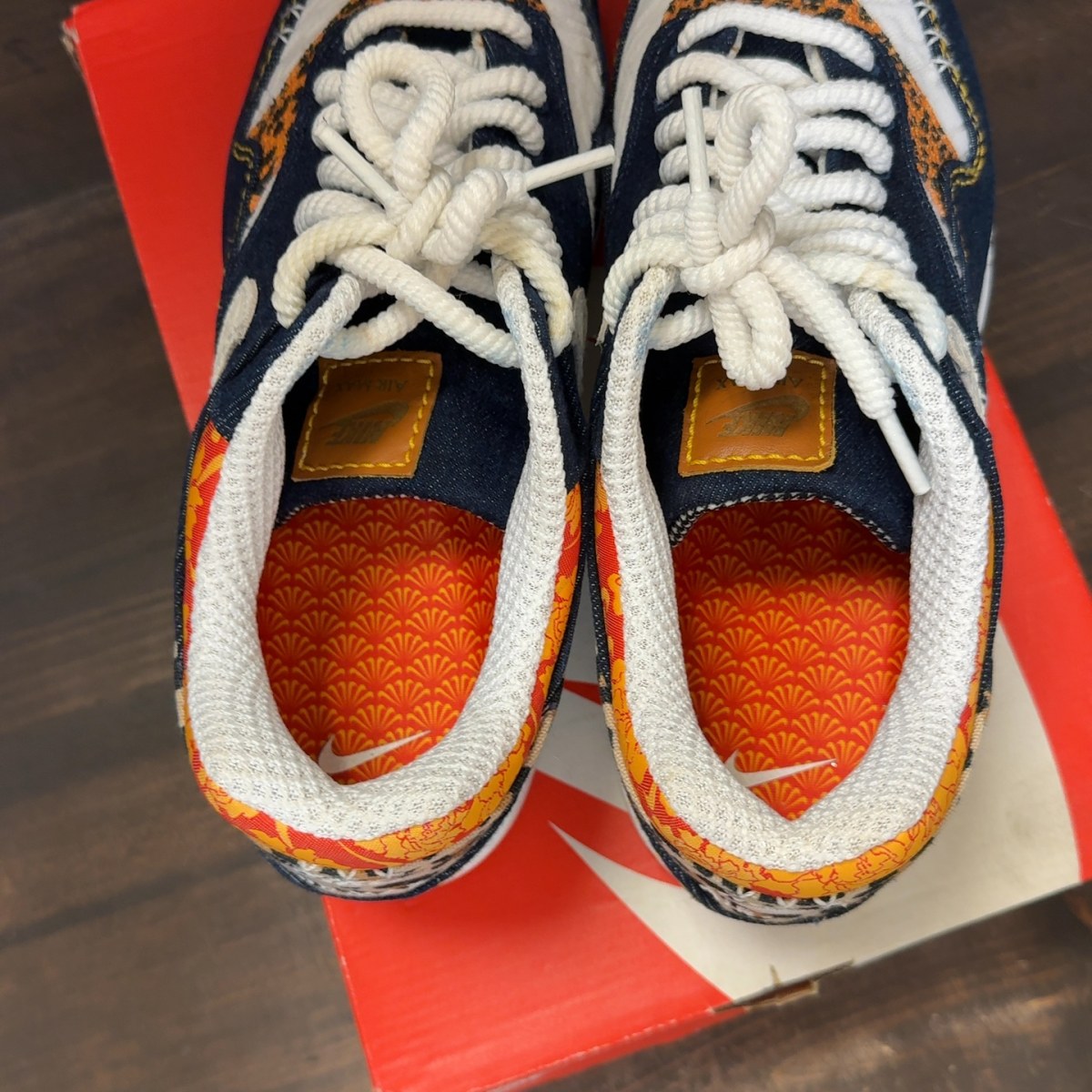 Nike Air Max 1 Premium Denim Leopard - Image 5