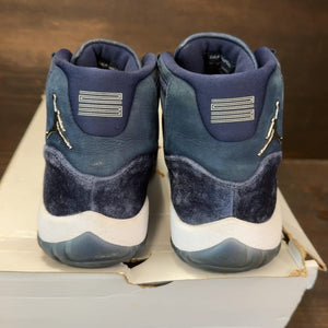Jordan 11 Retro Midnight Navy (Women's) Size 9W (Pre-Owned) - aux