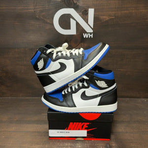Jordan 1 Retro High Royal Toe Size 8 (Pre-Owned) - Image 1