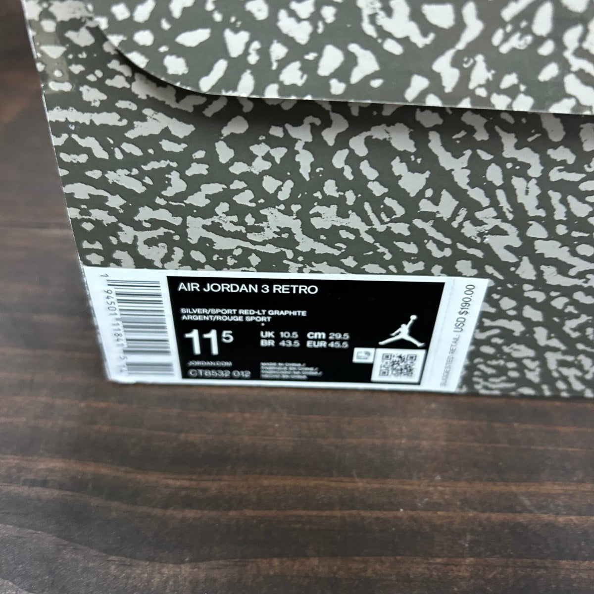 Jordan 3 Retro Cool Grey (2021) - Image 7