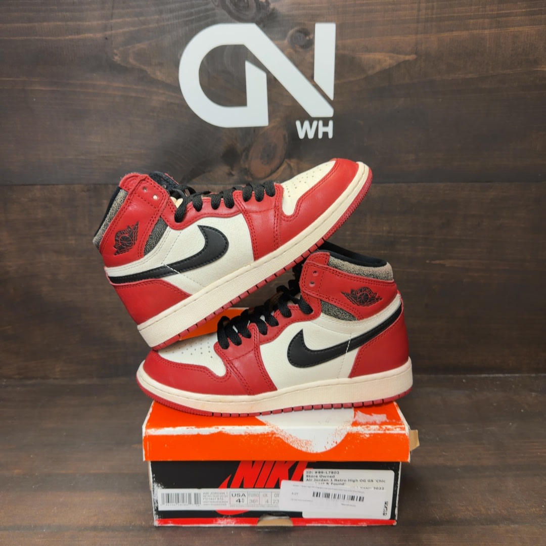 Jordan 1 Retro High OG Chicago Lost and Found (GS) - Image 1