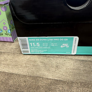 Nike SB Dunk Low Concepts Green Lobster (Special Box) Size 11.5 (Pre-Owned) - Image 9