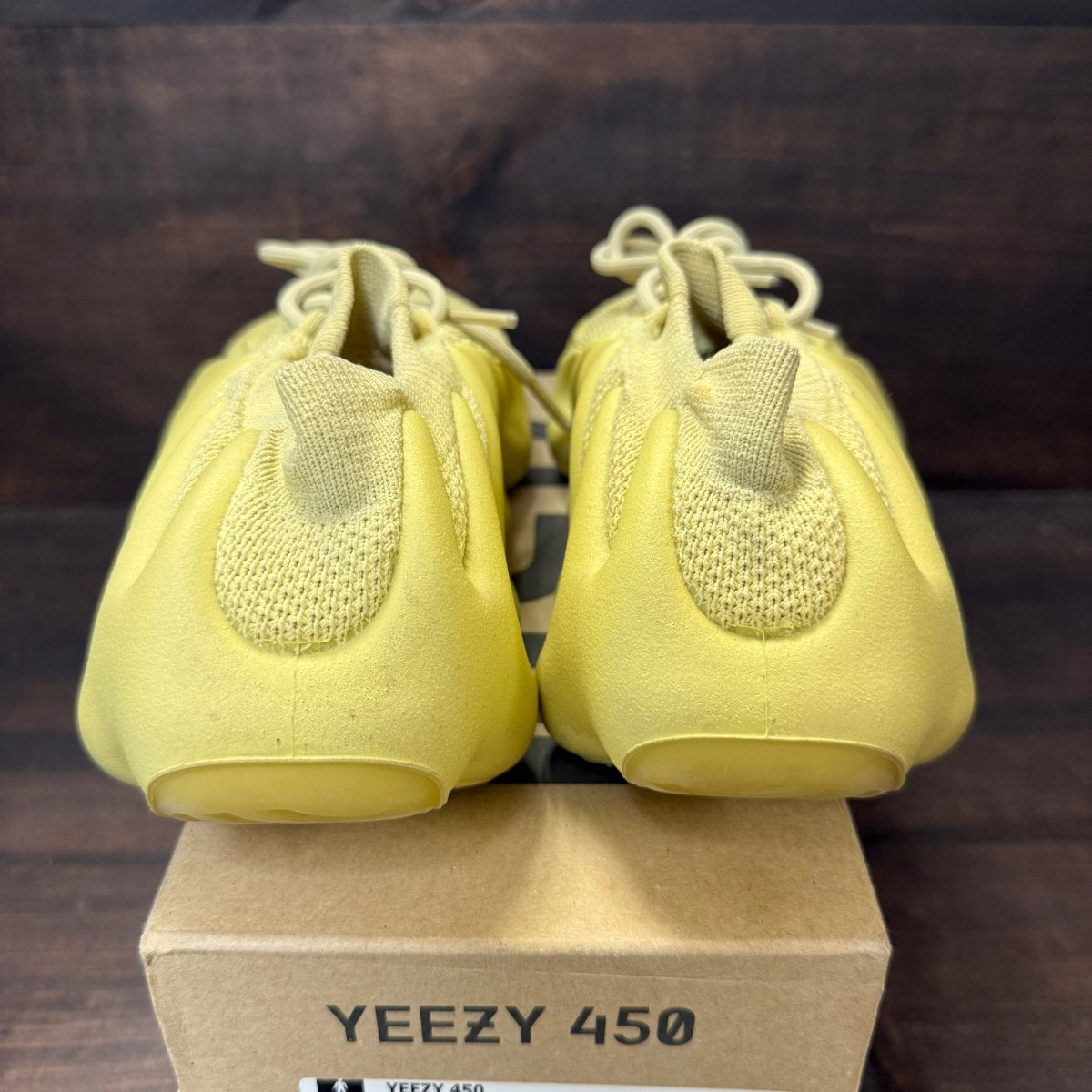 adidas Yeezy 450 Sulfur Size 9 (Pre-Owned) - Image 3