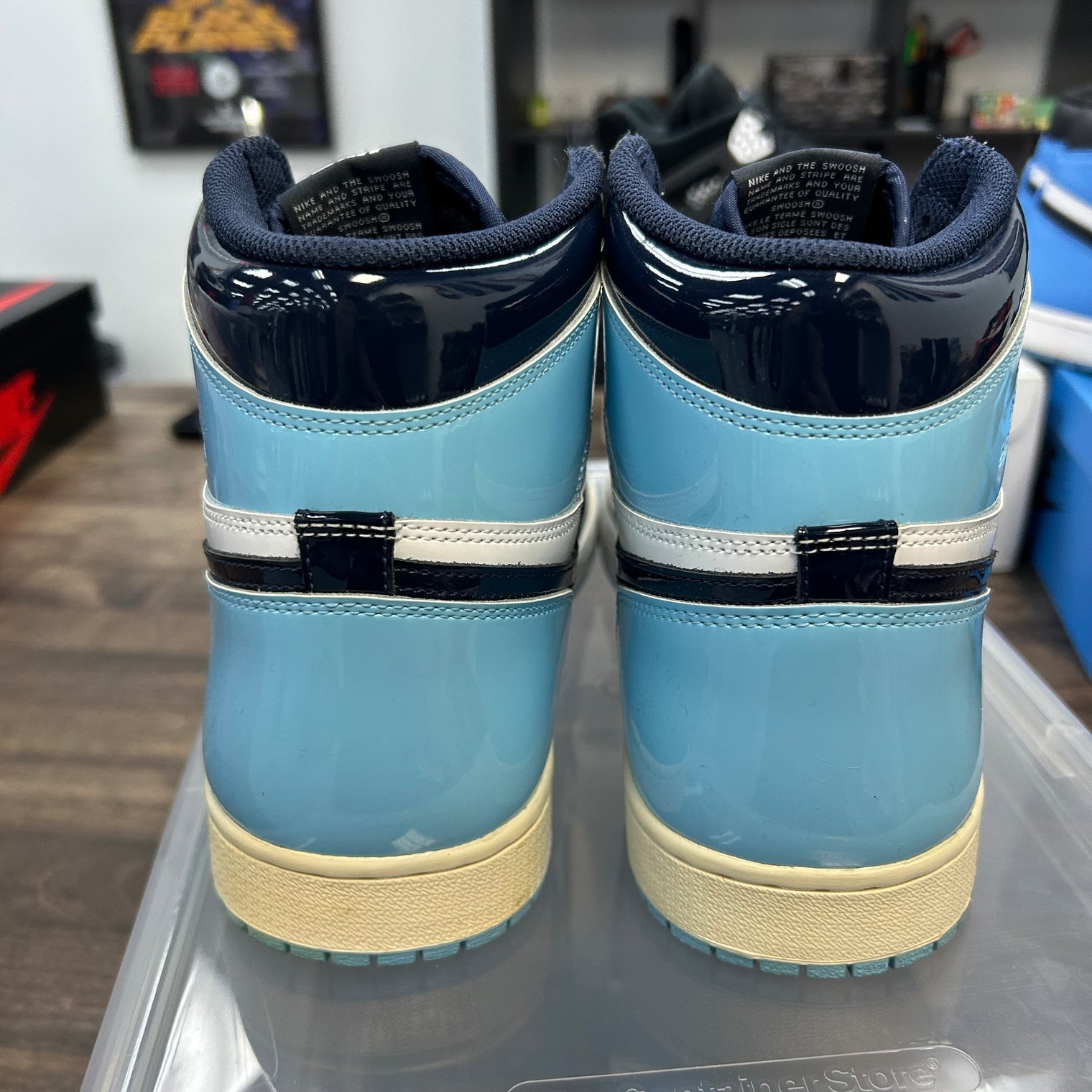 Blue Chill Jordan 1 High (W) (USED, No Box)