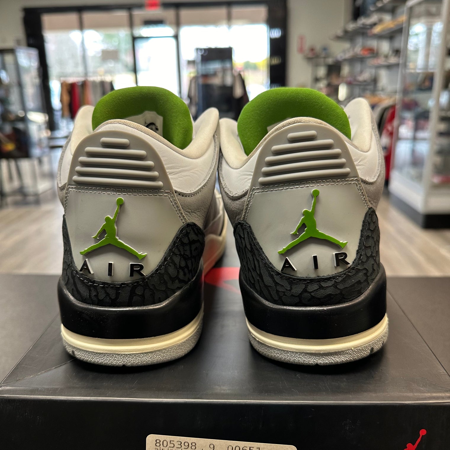 Jordan 3 Chlorophyll (Used)
