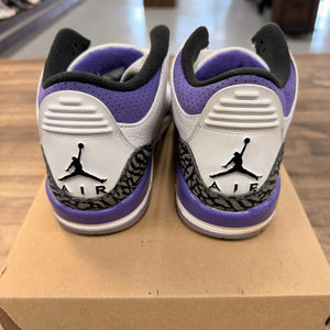 Jordan 3 Retro Dark Iris (GS) Size 5.5Y (Pre-Owned) - Image 4